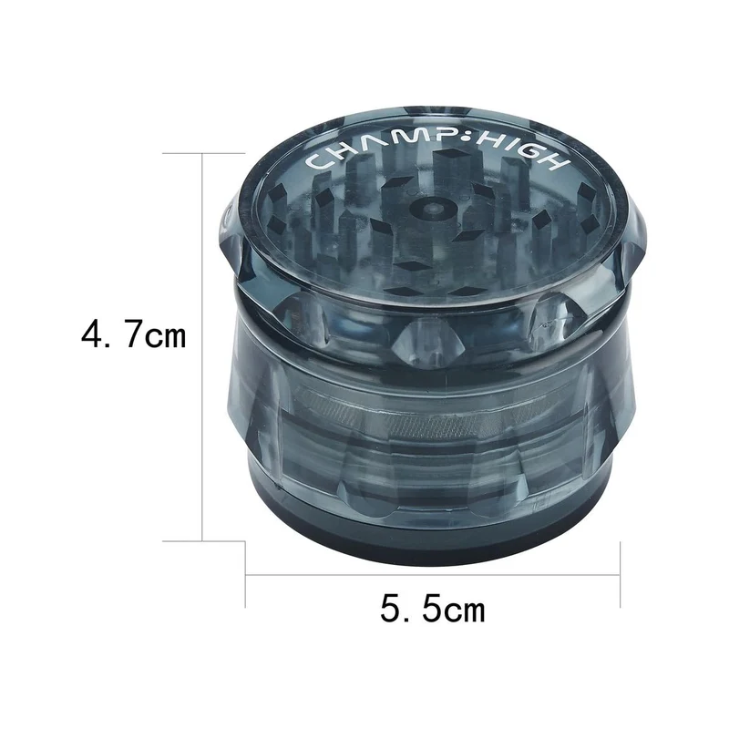 Champ High Plastic Grinder Drum – 63 mm, 4-teilig