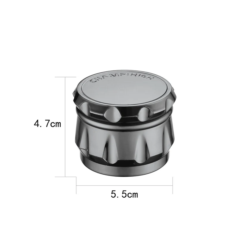 Champ High Plastic Grinder Drum Color – 63 mm, 4-teilig