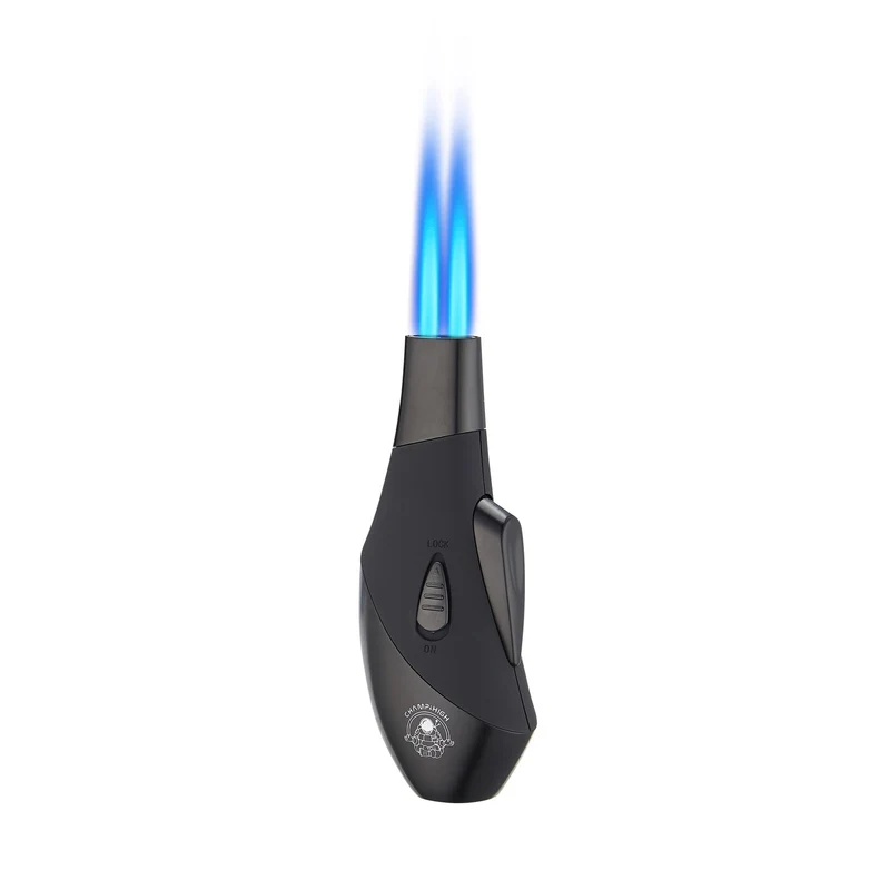 Champ High Booster 2 Flames – Jet Feuerzeug, 9er Display
