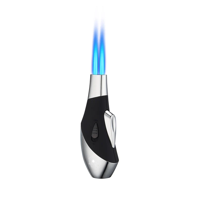 Champ High Booster 2 Flames – Jet Feuerzeug, 9er Display