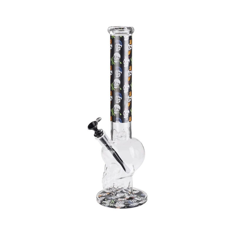 Champ High Glas Bong Skull 41 cm, Ø 40 mm