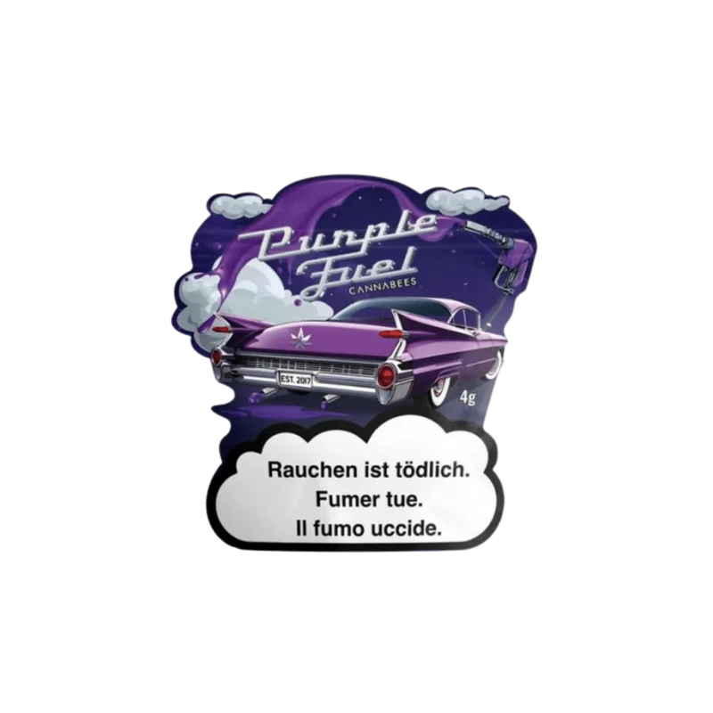 Cannabees Purple Fuel – Indoor CBD Blüten, 4 g