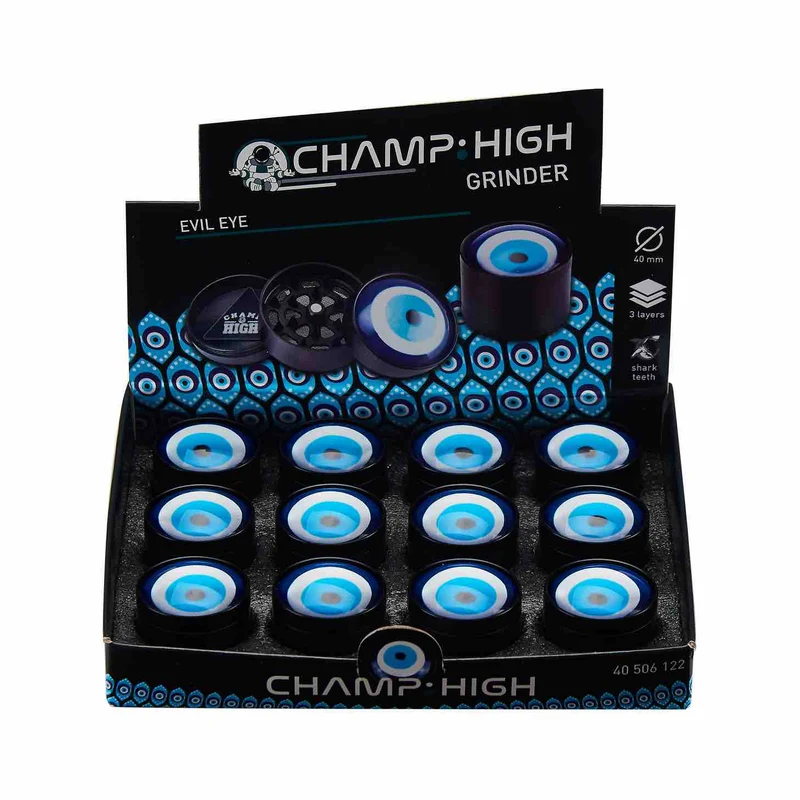Champ High Grinder Evil Eye – 40 mm, 3-teilig