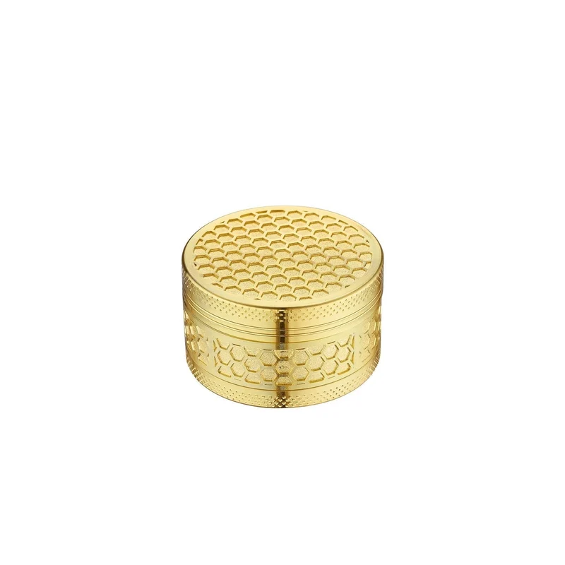 Champ High Grinder Golden Honeycomb – 50 mm, 3-teilig