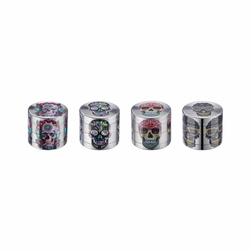 Champ High Grinder Mini Skull – 40 mm, 4-teilig