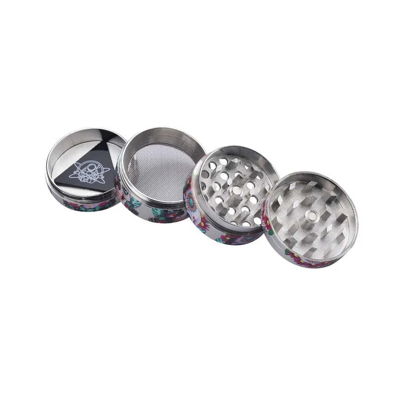 Champ High Grinder Mini Skull – 40 mm, 4-teilig
