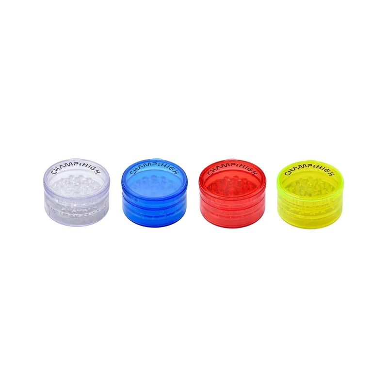 Champ High Plastic Grinder – 60 mm, 4-teilig, Display 24 Stück