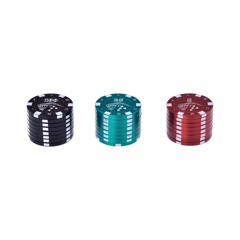 Champ High Grinder Poker Chips – 42 mm, 3-teilig