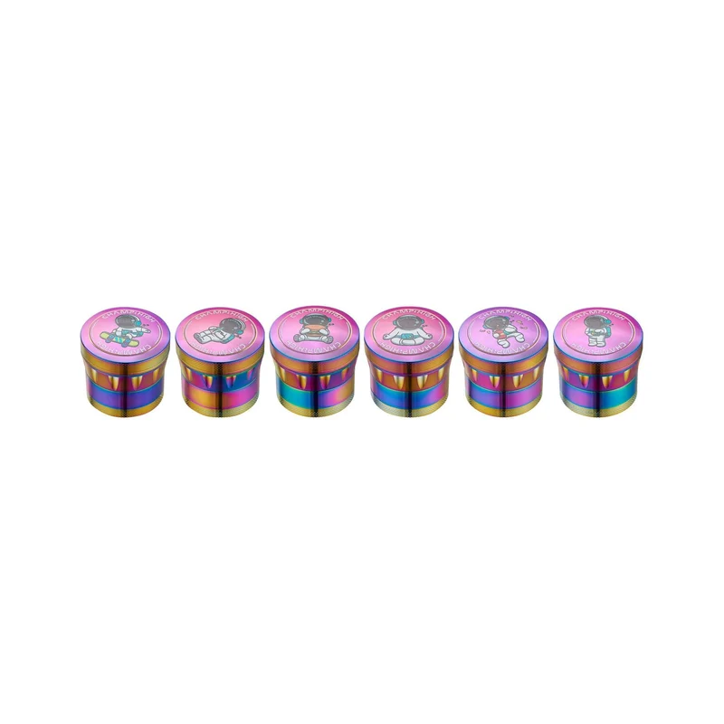 Champ High Grinder Rainbow Highman – 43 mm, Display 12 Stück