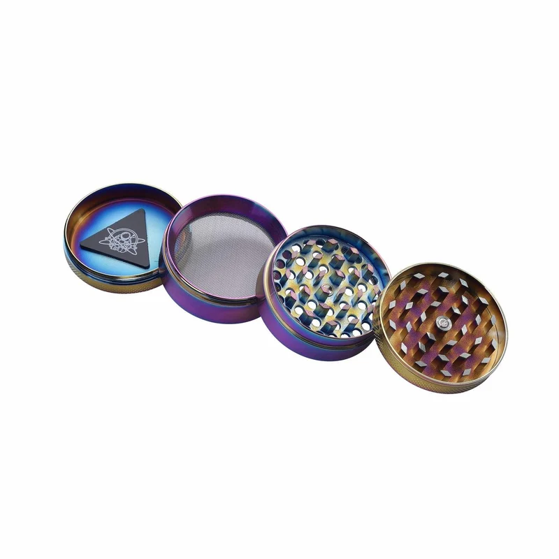 Champ High Grinder Red Eyes Rainbow – 50 mm, Display 9 Stück
