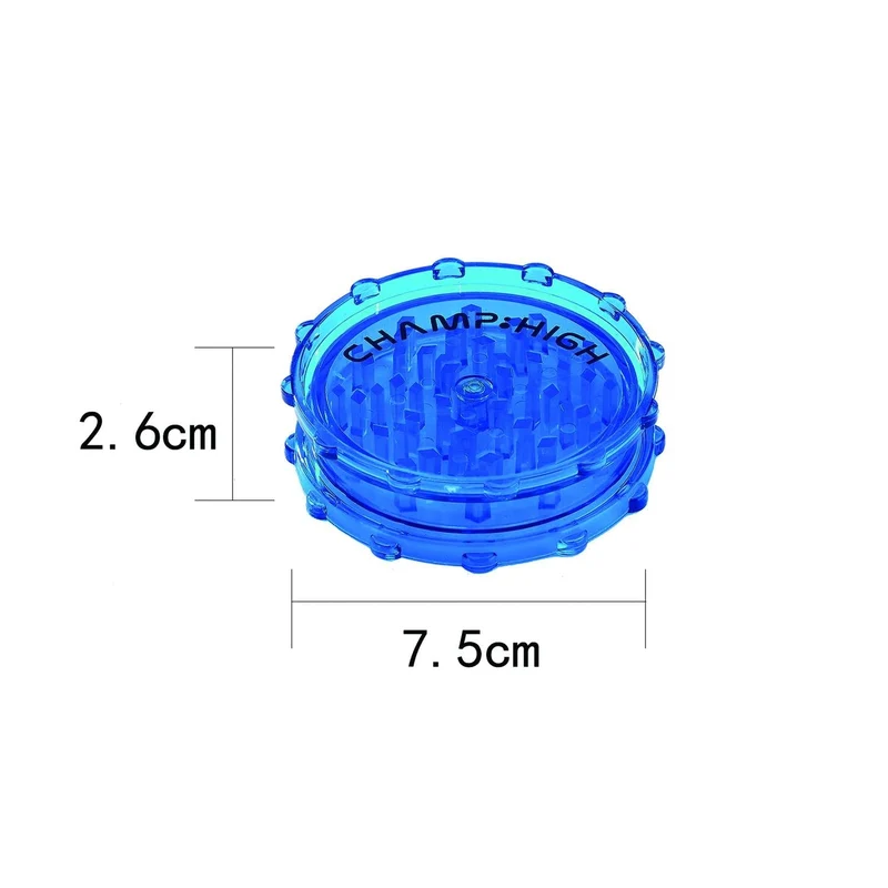 Champ High Plastic Grinder – 75 mm, 2-teilig