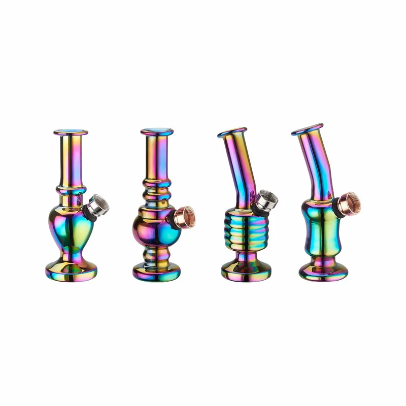 Champ High Mini Glas Bong Rainbow 12,5 cm