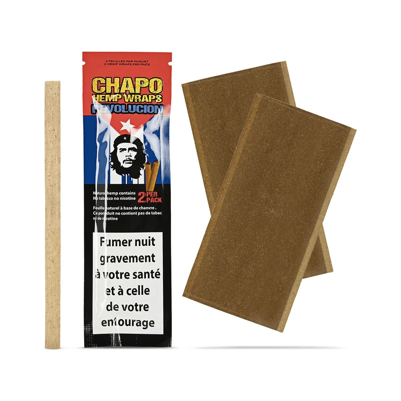 Chapo Hemp Wraps Revolucion Ananas – Blunts, 2 Stück