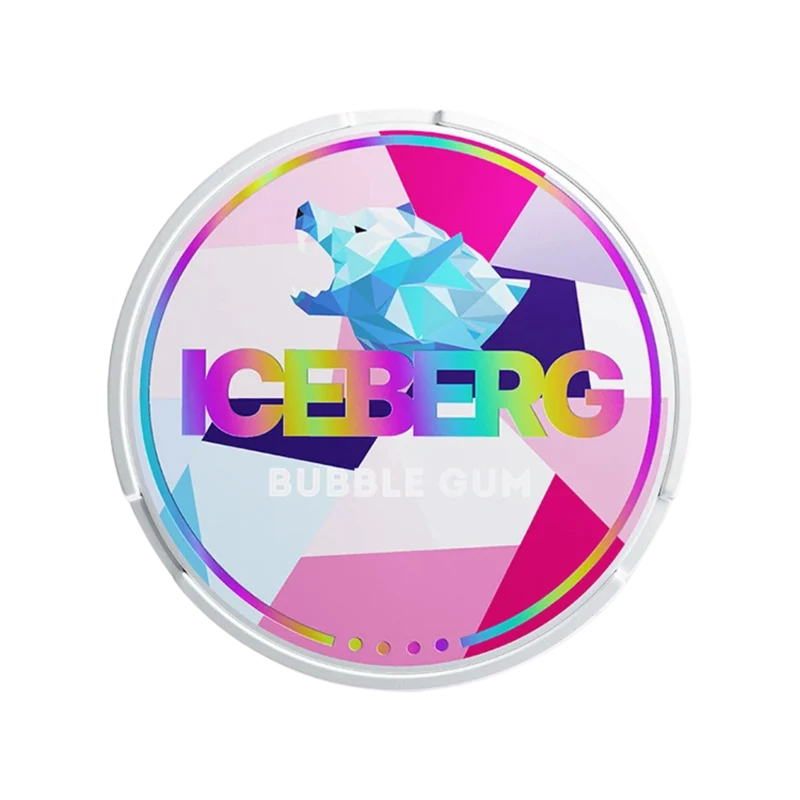 Iceberg Strong Bubble Gum – All White Snus, 50 mg/g