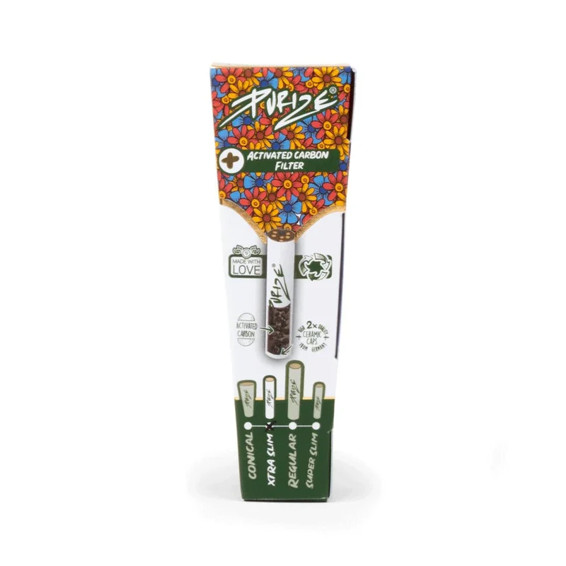 Purize Pre-Rolled Cones Xtra Slim Size – 3er Box