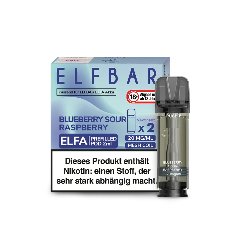 ELFA PODS - Blueberry Sour Raspberry