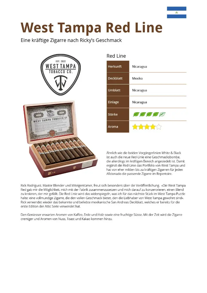 West Tampa Red Robusto