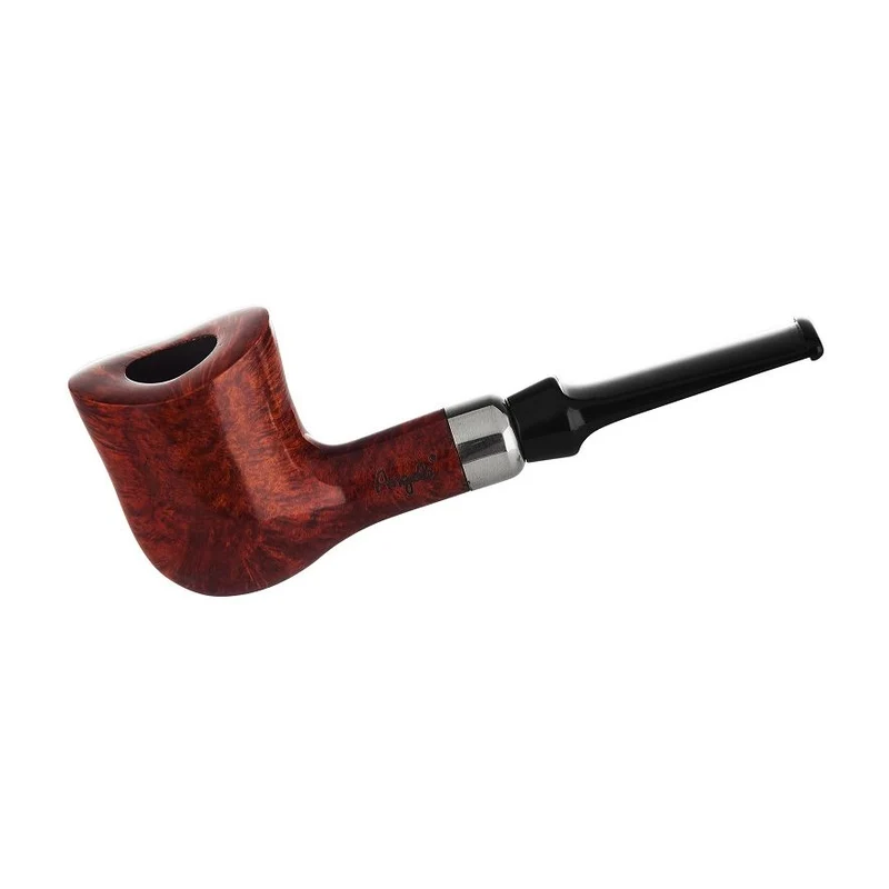 Angelo Freehand Pibe - Lysbrun Bruyere - Lige med Ring