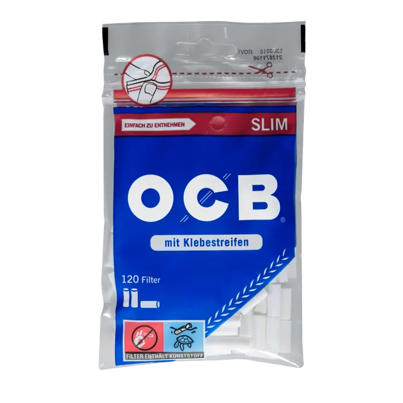 OCB FILTER - Slim 6mm mit Klebestreifen