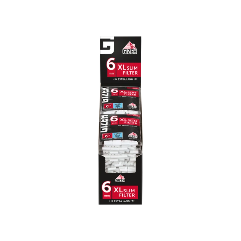 GIZEH BLACK - XL Slim Filter