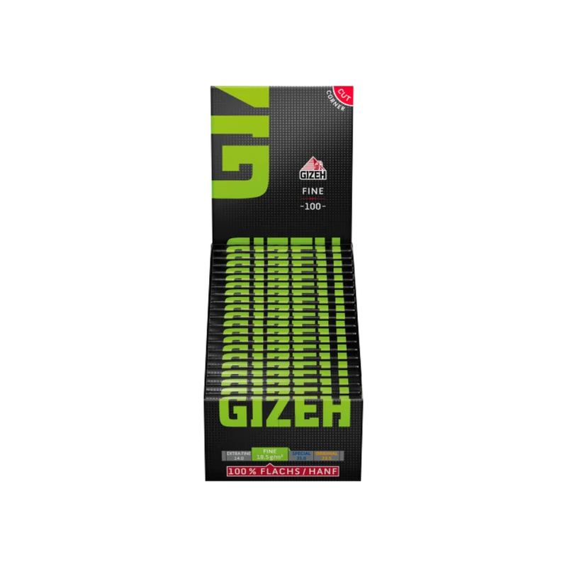 GIZEH BLACK - Fine 100 Blatt (grün)