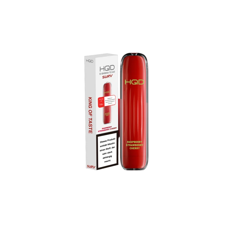 HQD SURV - Raspberry Strawberry Cherry