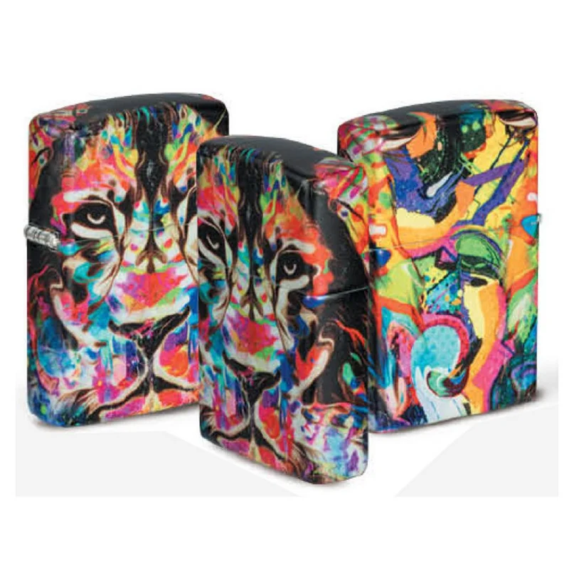 Zippo Premium Lighter 540° Lion Design