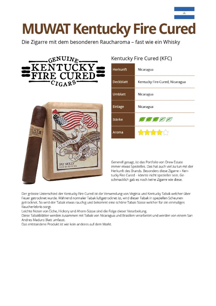 MUWAT Kentucky Fire Cured Chunky