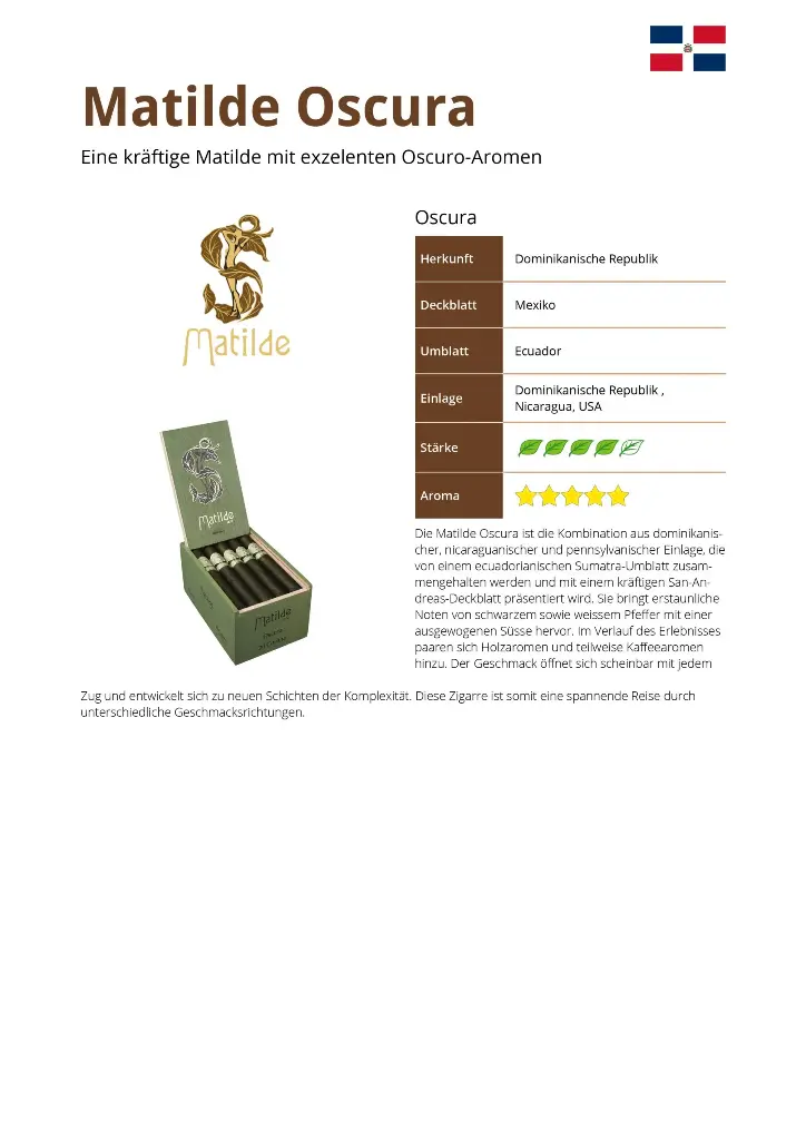 Matilde Oscura Robusto