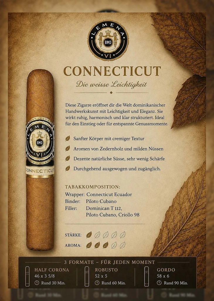 Lemena Connecticut Robusto