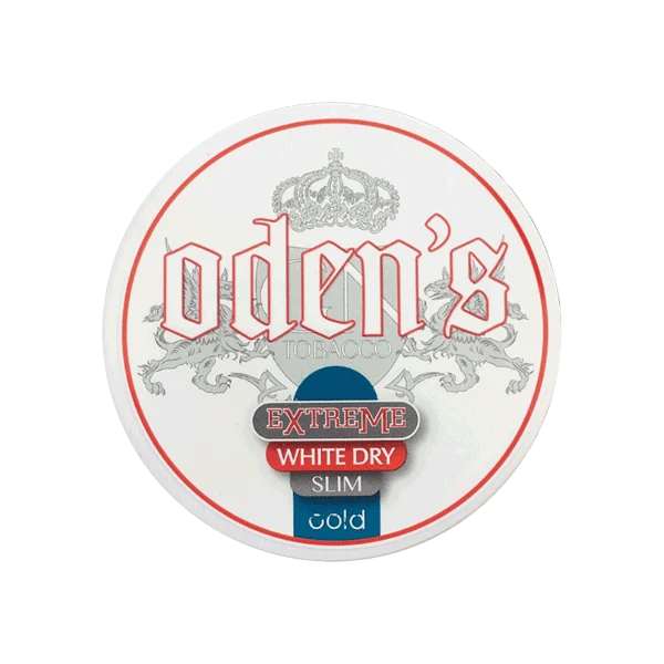ODEN’s Cold Extreme White Dry Portion Slim Snus – 13g