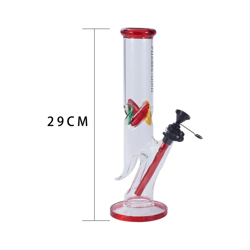 Champ High Glas Bong Twisted Ice 29 cm, Ø 40 mm