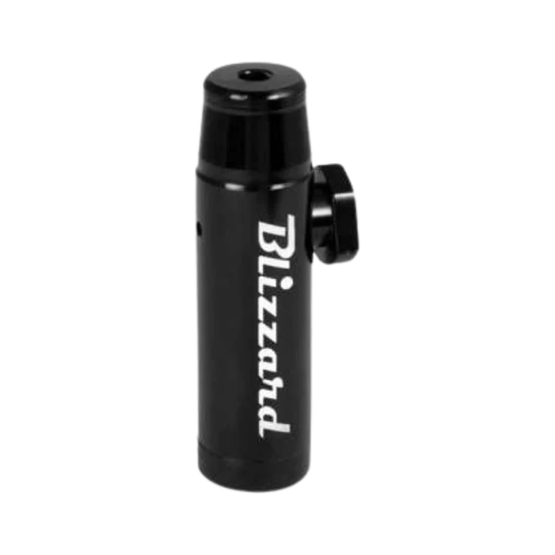 Growpoint Blizzard Schnupftabak Dosierer – Aluminium, Schwarz