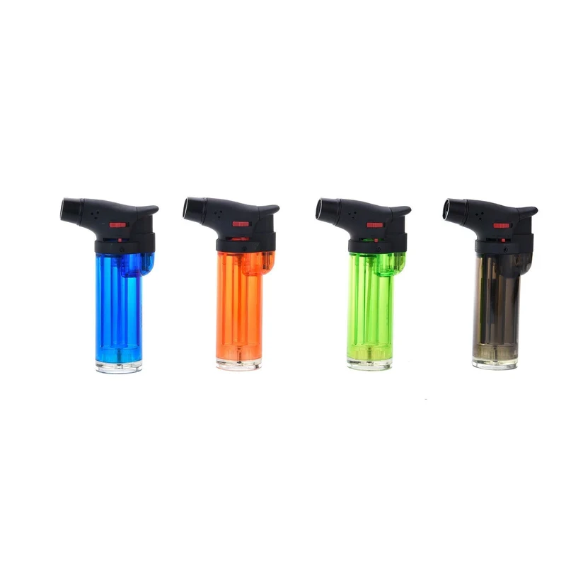 PROF Easy Torch Feuerzeug Jetflame Blue – Display 12 Stück