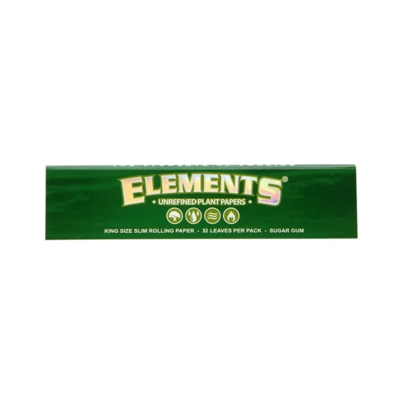 Elements Green Papers King Size Slim – Box 50 Stück