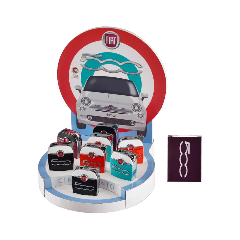 Champ FIAT 500 Tankkanister Feuerzeug – Display 8 Stück