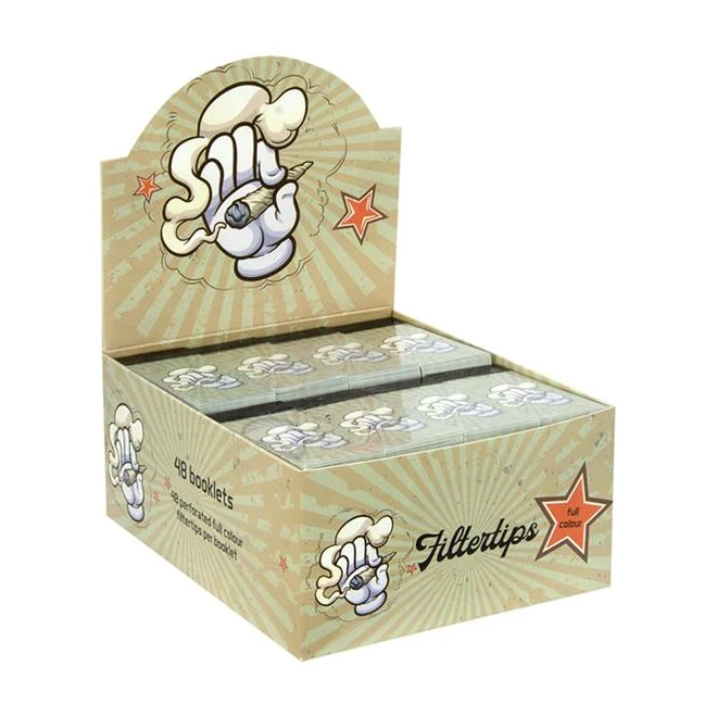 Filter Tips Mickey Glove – Papierfilter 60x25 mm, 40 Stück