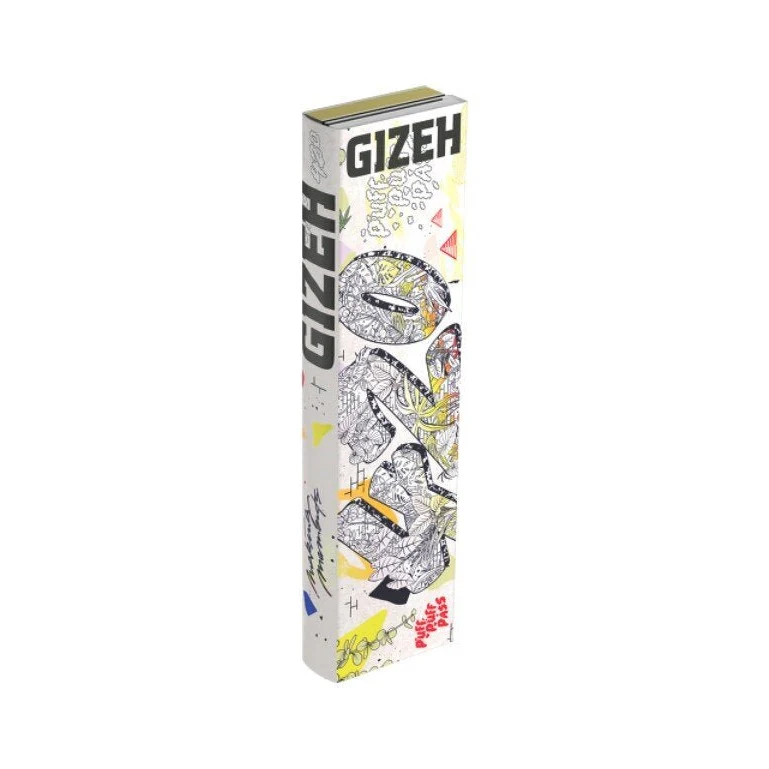GIZEH 420 Sneaker Edition King Size Slim – 34 Papers + 34 Tips