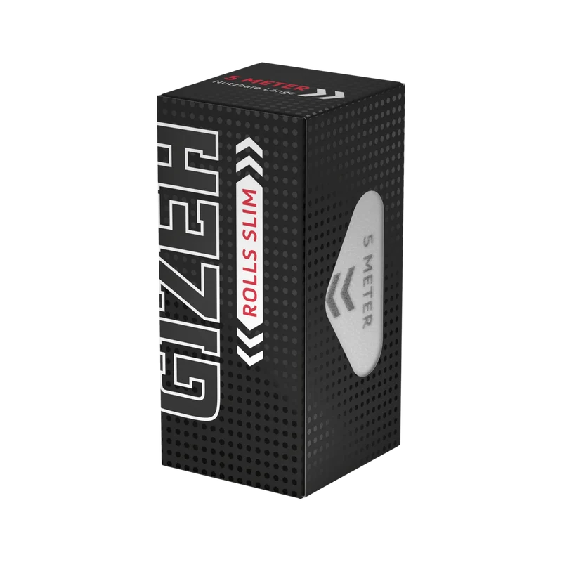 GIZEH Black Rolls Slim – King Size Slim Rollpapier 5 m