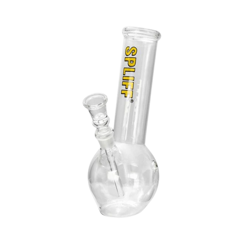 Growpoint SPLIFF Glas Bong Bubble – 22 cm, mit Kickloch