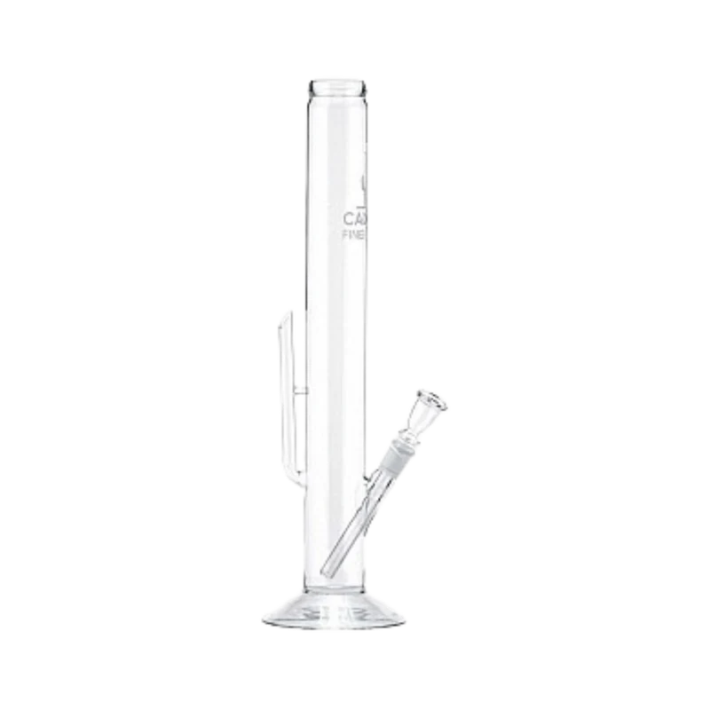 Glas Bong Cactus 46 cm – Zylinderbong mit extralangem Kickloch