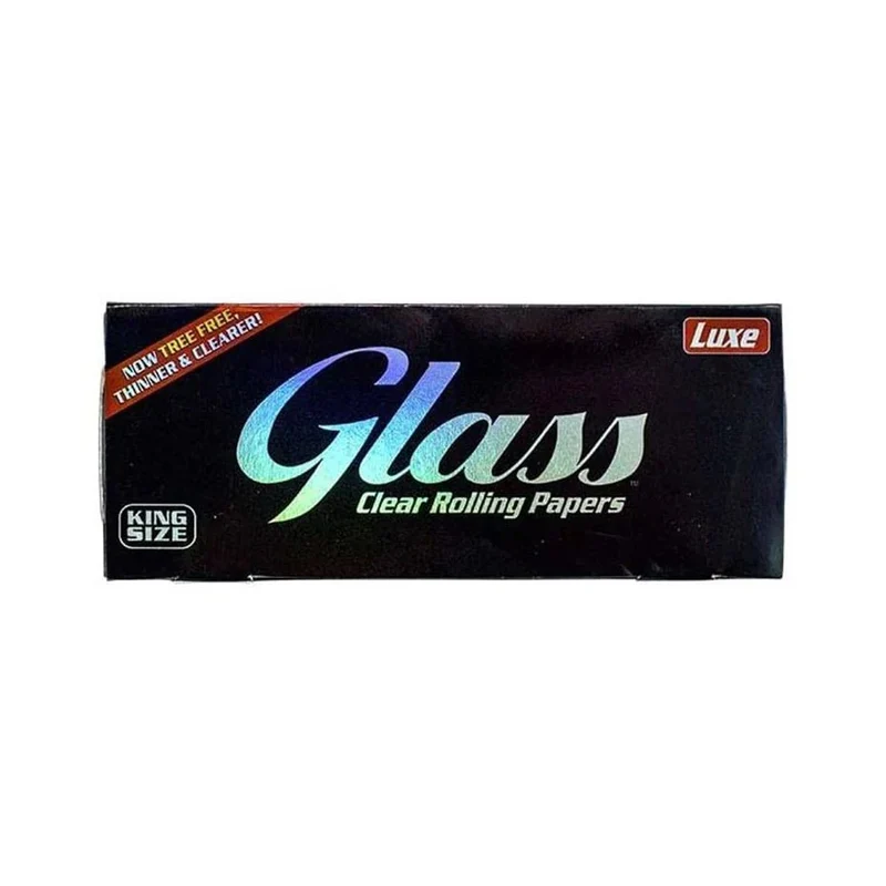 GLASS Clear Rolling Papers King Size – 40 Blatt Zellulose