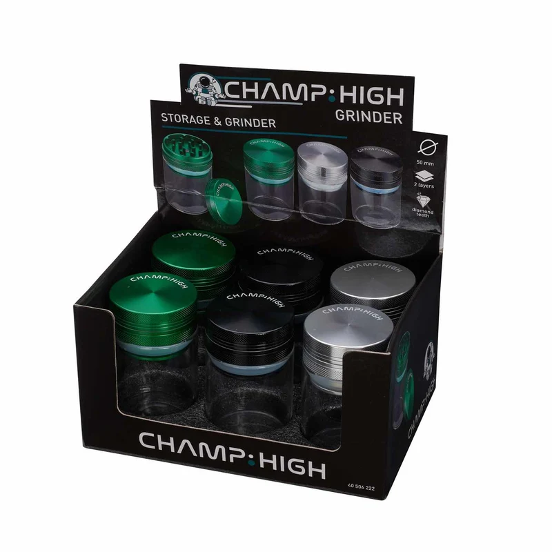 Champ High Grinder & Storage – 50 mm, 2-teilig