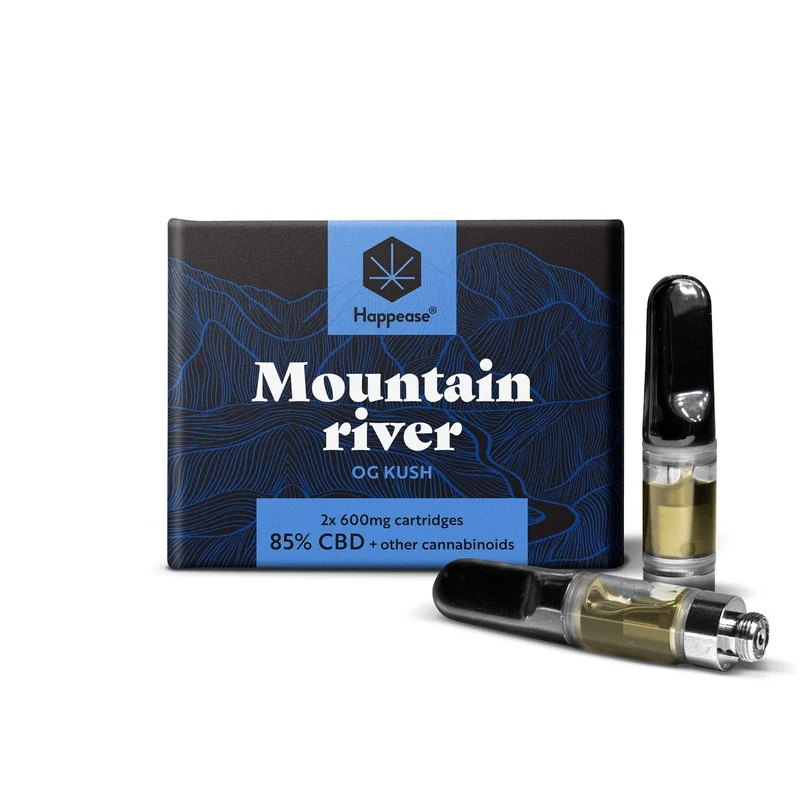Happease Vape Refills Mountain River – CBD Liquid 85 %
