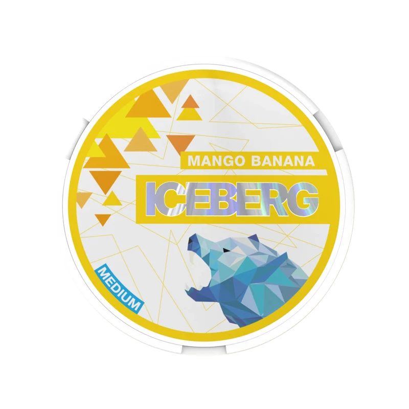 Iceberg Medium Mango Banana – All White Snus 20 mg/g, 12 g