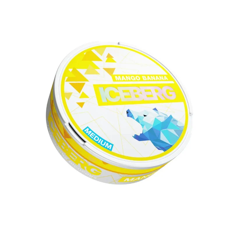 Iceberg Medium Mango Banana – All White Snus 20 mg/g, 12 g