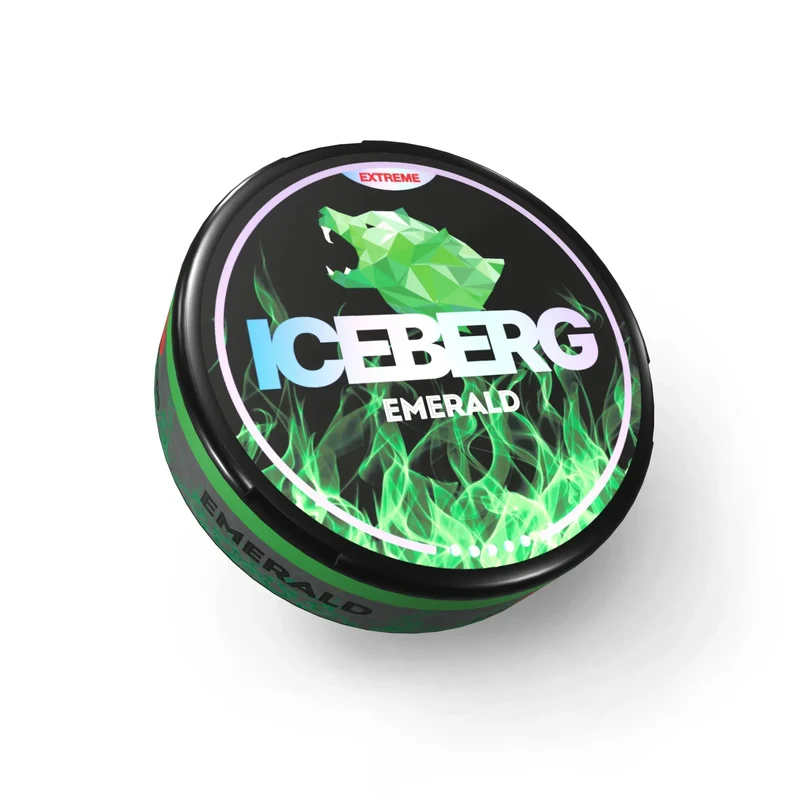 Iceberg Emerald Strong – All White Snus, 50mg/g, 16g