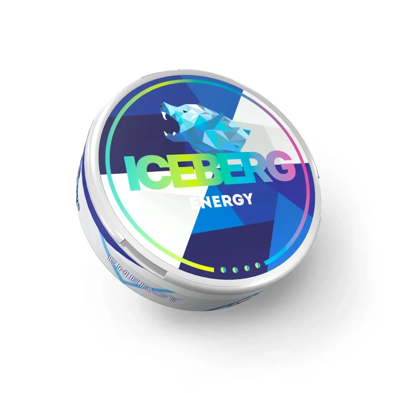 Iceberg Energy Strong – All White Snus, 50mg/g, 16g
