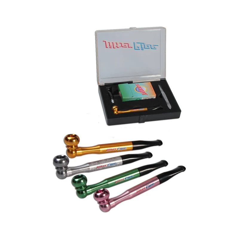 Jilter Alu One-Hit Pipe mit Jilter - Silver