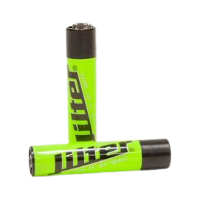 Jilter Clipper Feuerzeug Neon Green – Display, 48 Stück
